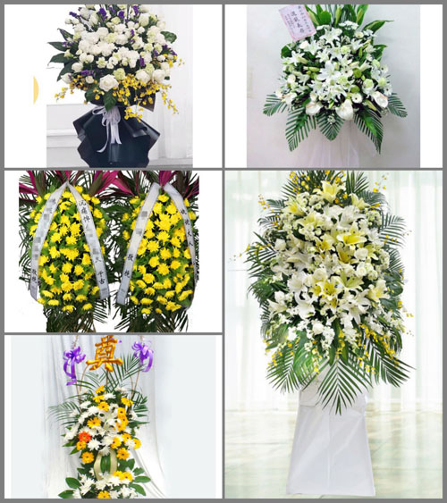 广东广州市花都区花东镇保良村白事花篮预定